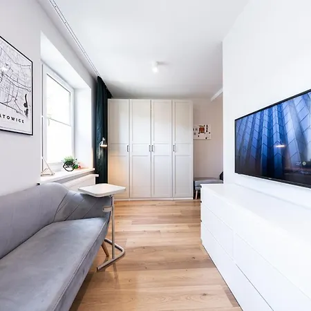 Apartment Przytulny Katowice Ligota Near Hospitals & Sum Exterior photo